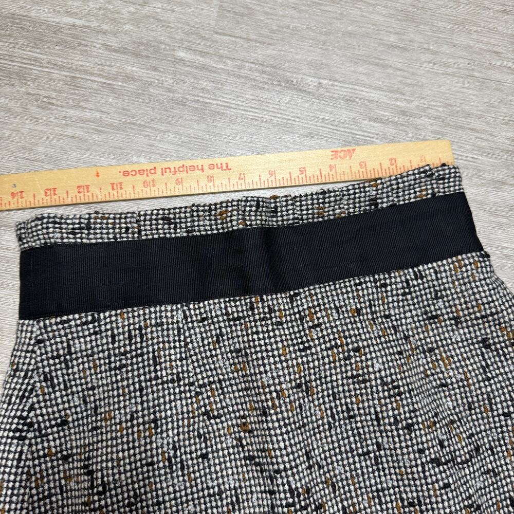 Classiques Entier Wool Silk Blend Midi Skirt Business Casual Career Office Sz 6 - Picture 8 of 8